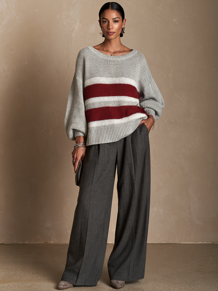 Women's High-Waist Commuter Wide-Leg Pants